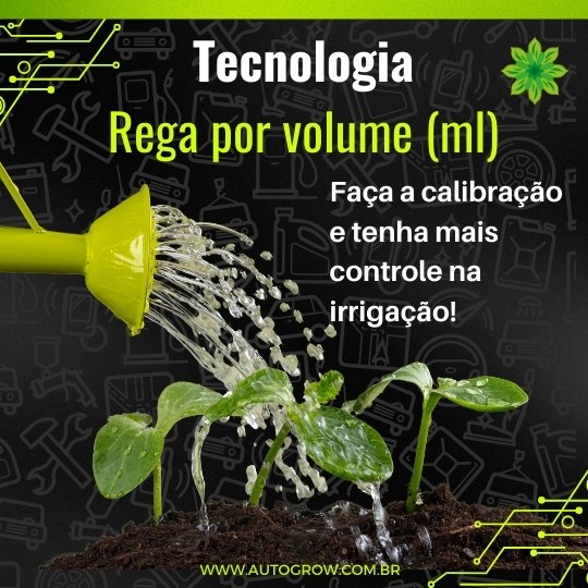 autogrow automatizado automático controle vpd rega
